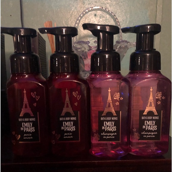Bath & Body Works Other - NWT 4 Pc Bath & Body Works Emily In Paris Hand Soap
